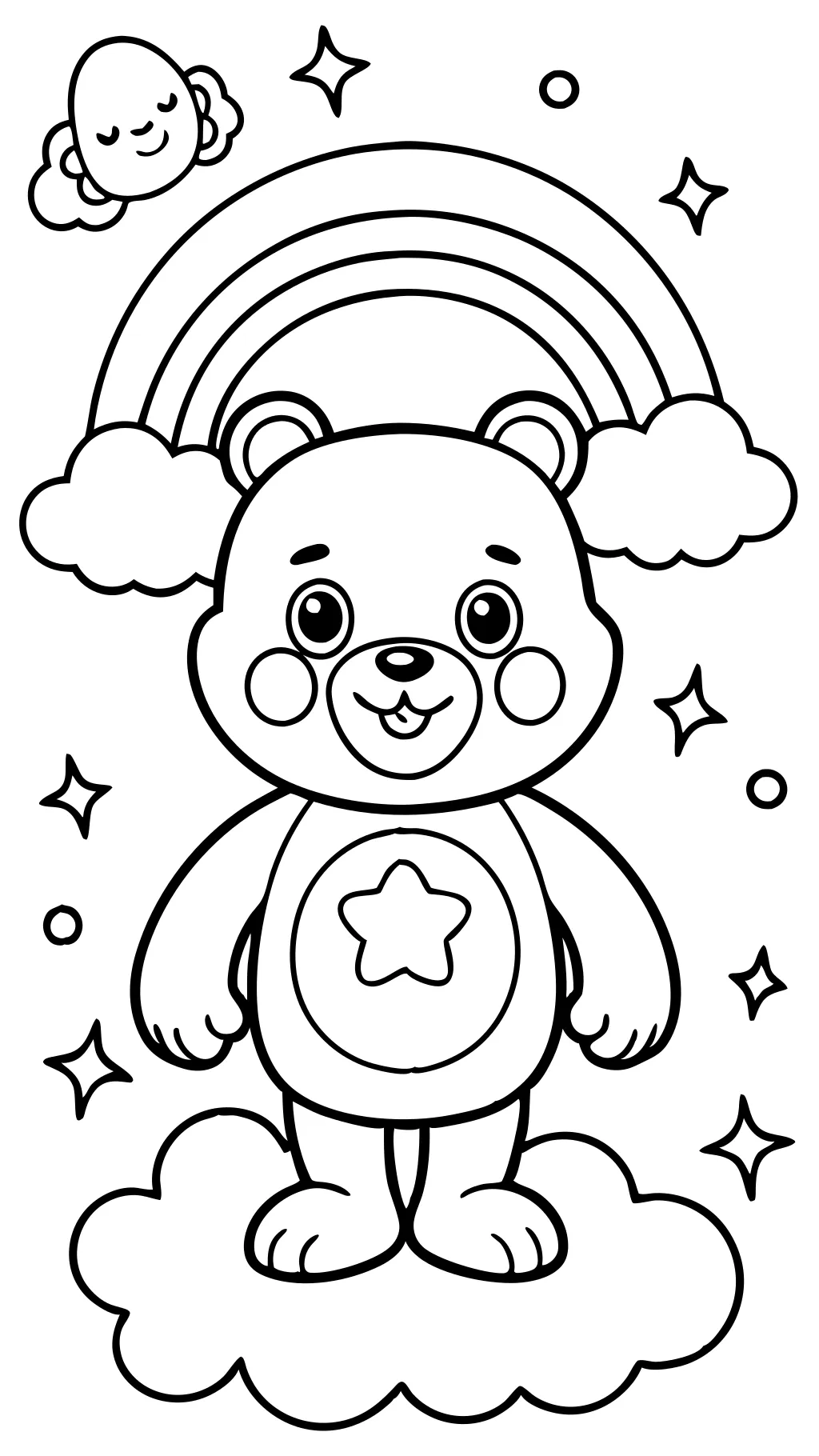 Care Bear Coloring Pages imprimible